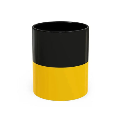 Flag of Gera Germany - Accent Coffee Mug 11oz Black - Go Mug Yourself