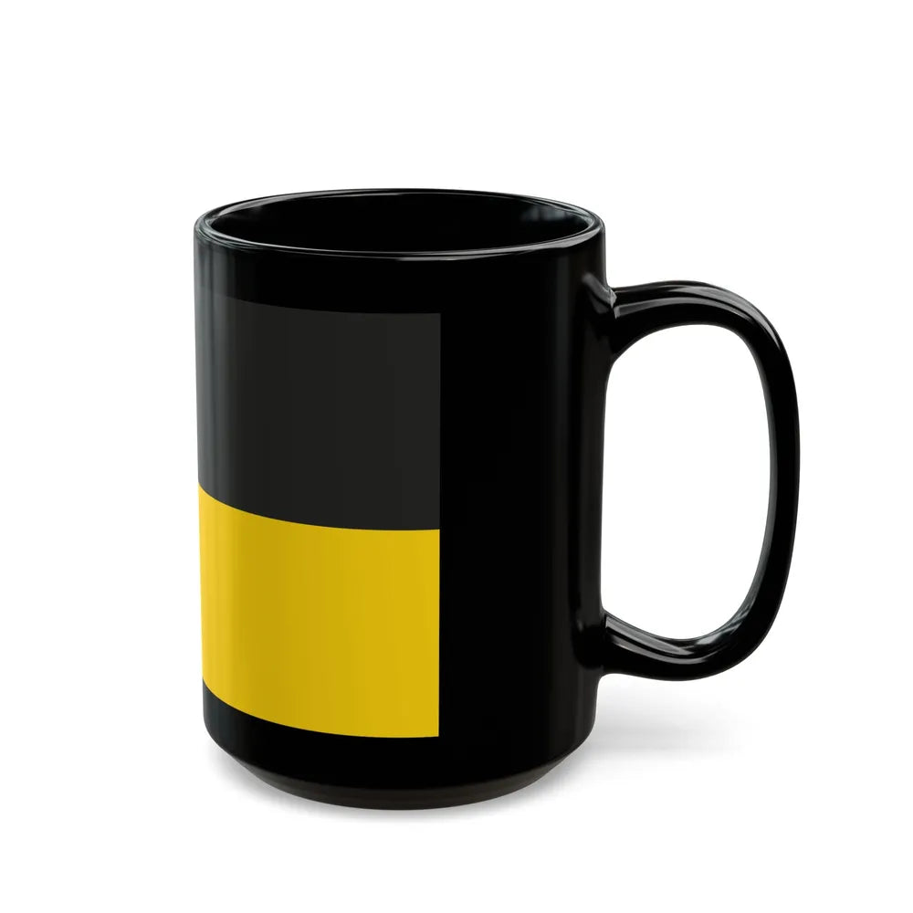 Flag of Gera Germany - Black Coffee Mug-Go Mug Yourself