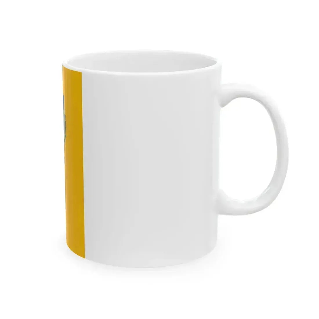 Flag of Gerce (Hungary) White Coffee Mug - Go Mug Yourself