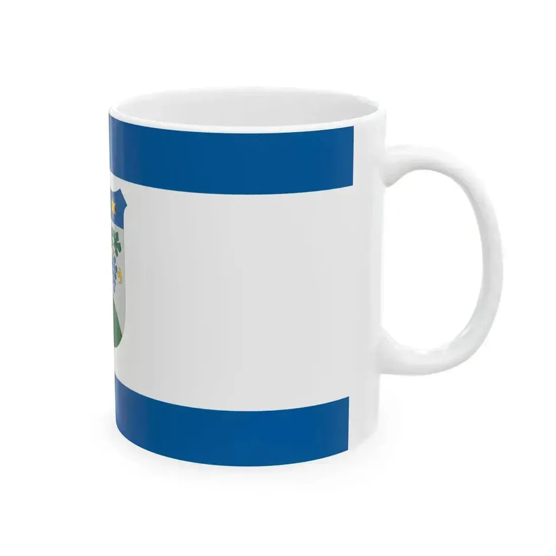 Flag of Geresdlak (Hungary) White Coffee Mug - Go Mug Yourself