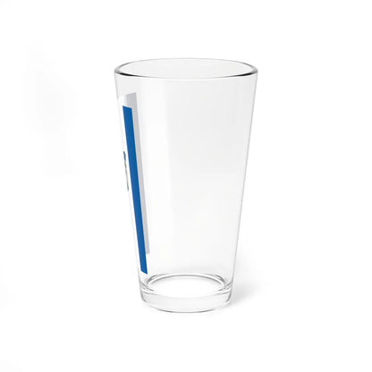 Flag of Geresdlak vertical (Hungary) Pint Glass 16oz - Go Mug Yourself