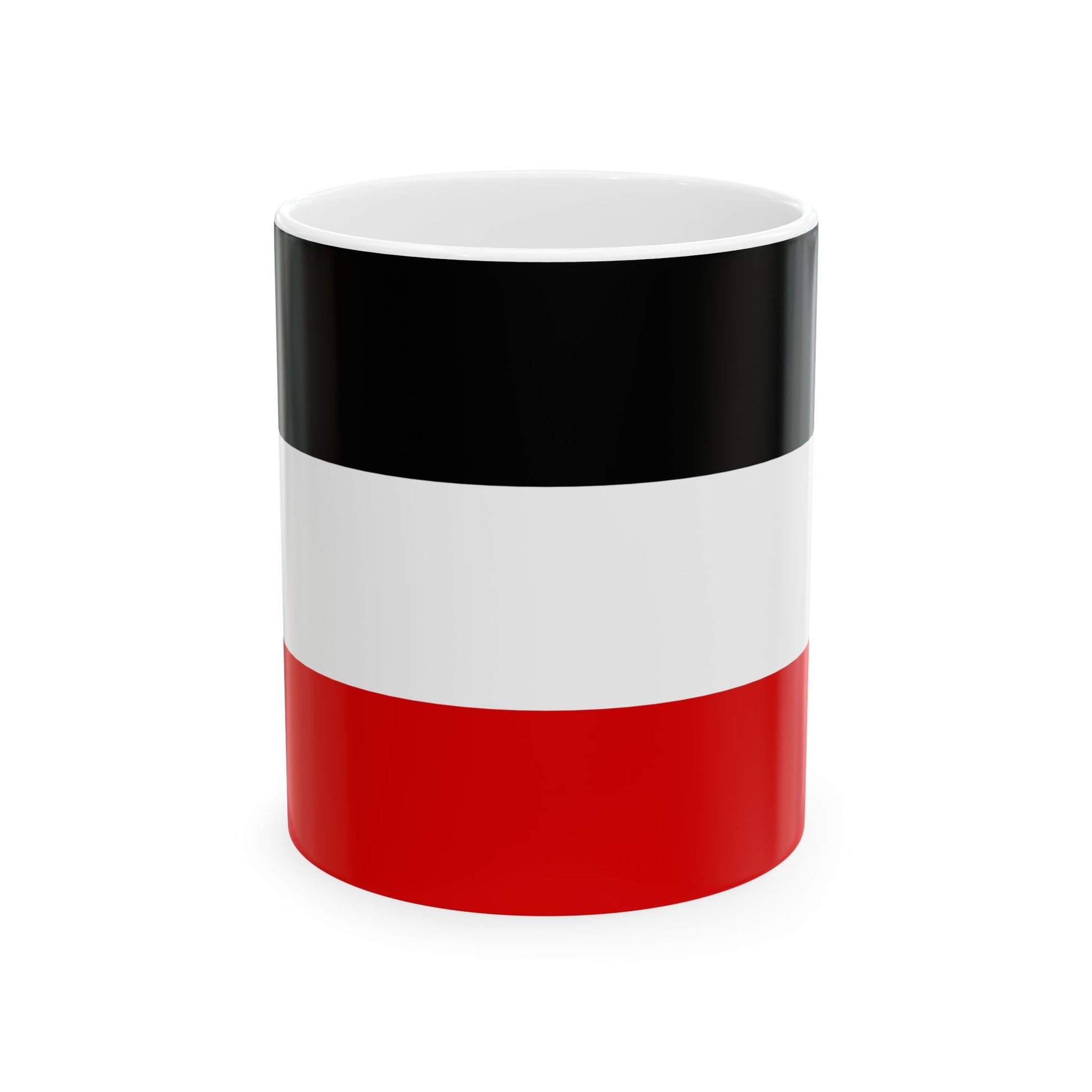 Flag of Germany 1867-1918 (Germany) White Coffee Mug-11oz-Go Mug Yourself