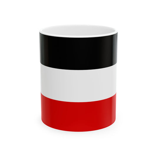 Flag of Germany 1933-1935 2-3 (Germany) White Coffee Mug-11oz-Go Mug Yourself