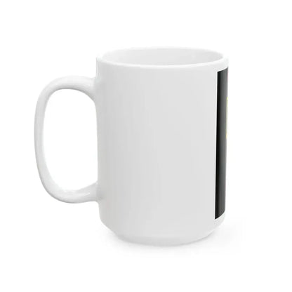 Flag of Germany Hanging unofficial state flag (Germany) White Coffee Mug - Go Mug Yourself