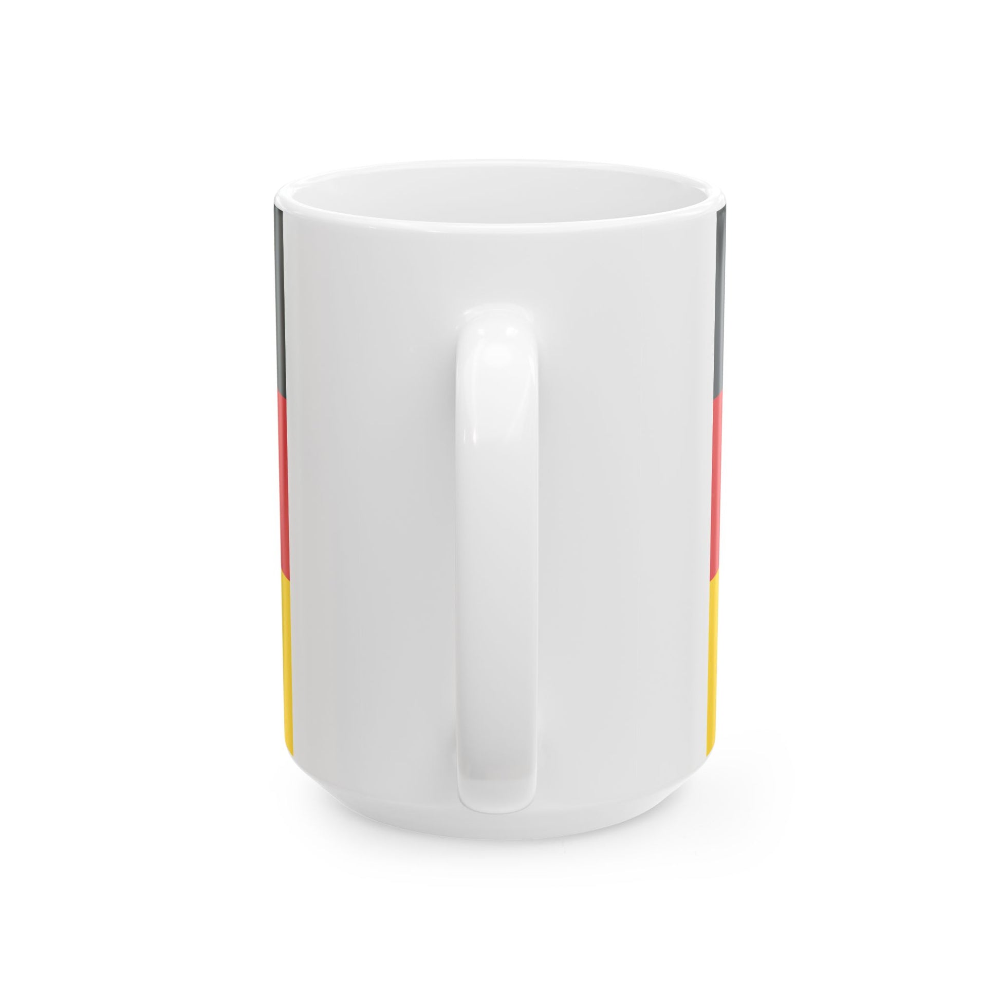Flag of Germany unoff 3-2 (Germany) White Coffee Mug-Go Mug Yourself