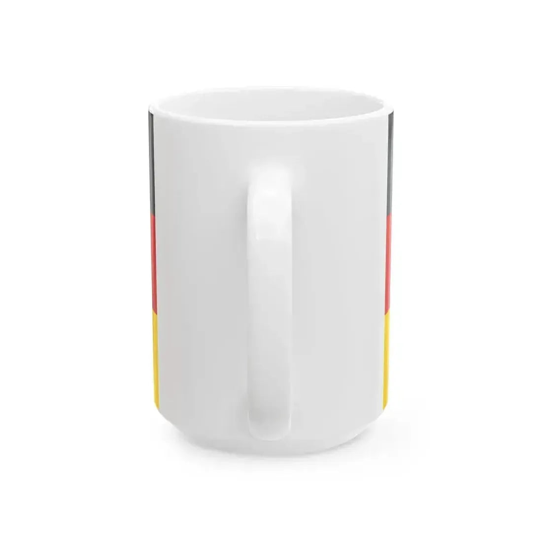 Flag of Germany unoff 3-2 (Germany) White Coffee Mug - Go Mug Yourself