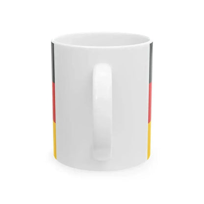 Flag of Germany unoff (Germany) White Coffee Mug - Go Mug Yourself