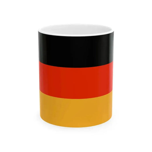Flag of Germany WFB 2000 (Germany) White Coffee Mug 11oz - Go Mug Yourself