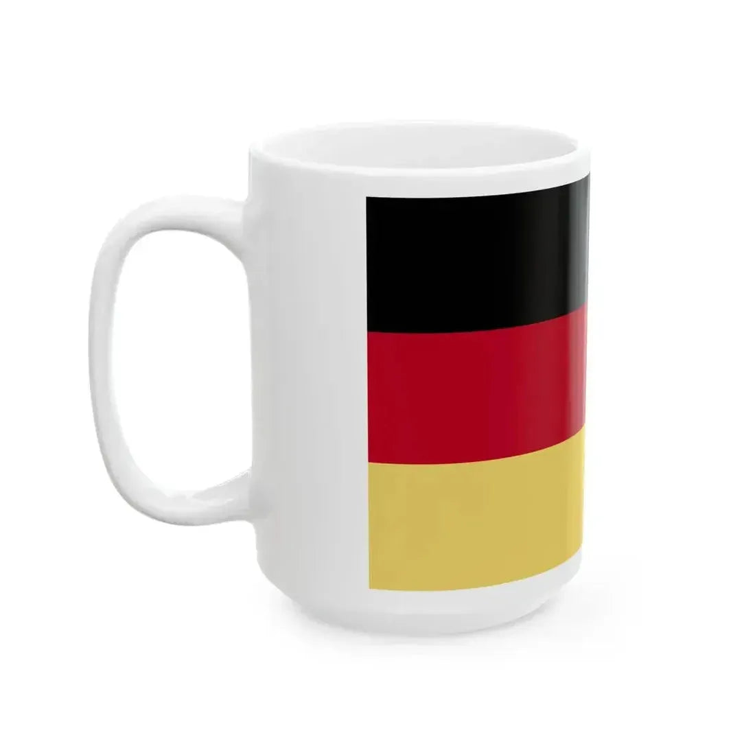 Flag of Germany WFB 2004 (Germany) White Coffee Mug - Go Mug Yourself