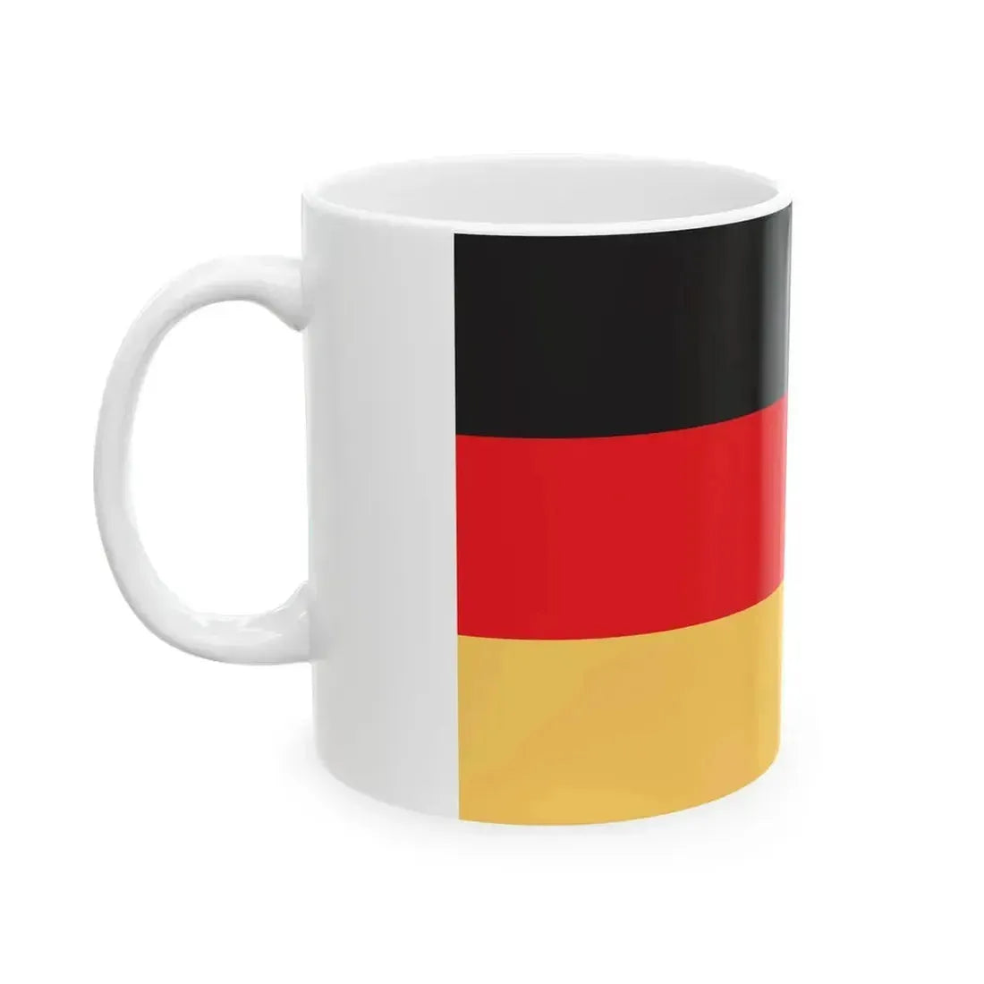 Flag of Germany WFB 2013 (Germany) White Coffee Mug - Go Mug Yourself