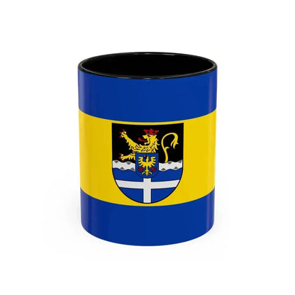 Flag of Germersheim Germany - Accent Coffee Mug 11oz Black - Go Mug Yourself