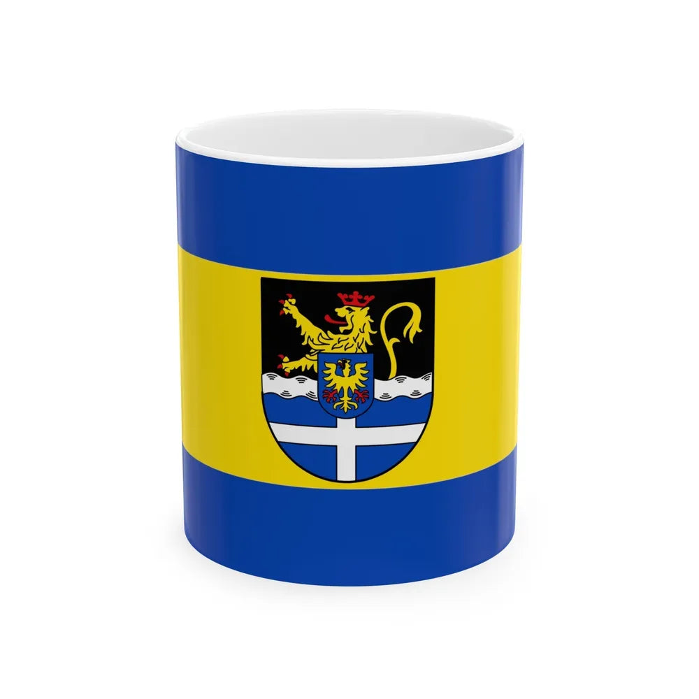 Flag of Germersheim Germany - White Coffee Mug-11oz-Go Mug Yourself