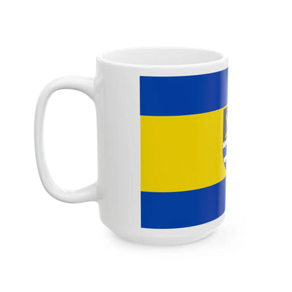 Flag of Germersheim Germany - White Coffee Mug-Go Mug Yourself