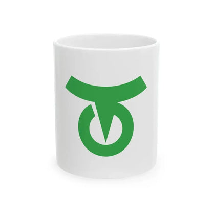 Flag of Gero Gifu 1958-2004 (Japan) White Coffee Mug 11oz - Go Mug Yourself