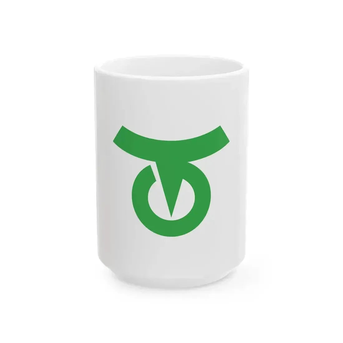Flag of Gero Gifu 1958-2004 (Japan) White Coffee Mug 15oz - Go Mug Yourself