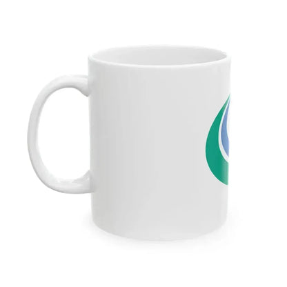 Flag of Gero Gifu (Japan) White Coffee Mug - Go Mug Yourself