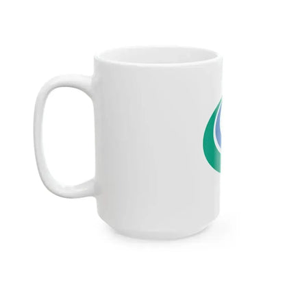 Flag of Gero Gifu (Japan) White Coffee Mug - Go Mug Yourself