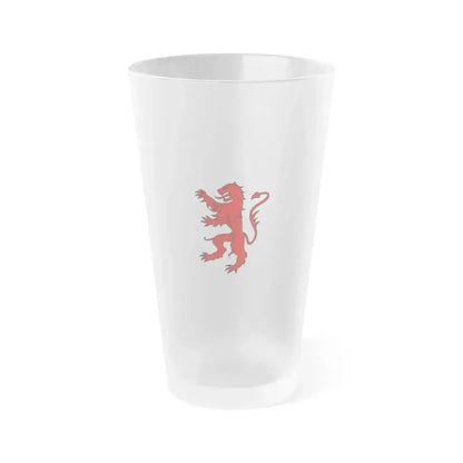 Flag of Gers France 2 - Frosted Pint Glass 16oz 16oz Frosted - Go Mug Yourself