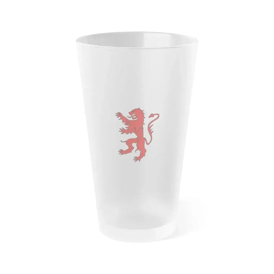 Flag of Gers France 2 - Frosted Pint Glass 16oz 16oz Frosted - Go Mug Yourself