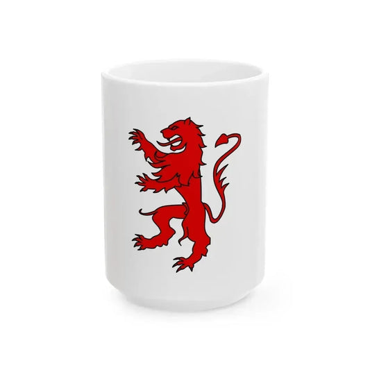 Flag of Gers France 2 - White Coffee Mug 15oz - Go Mug Yourself