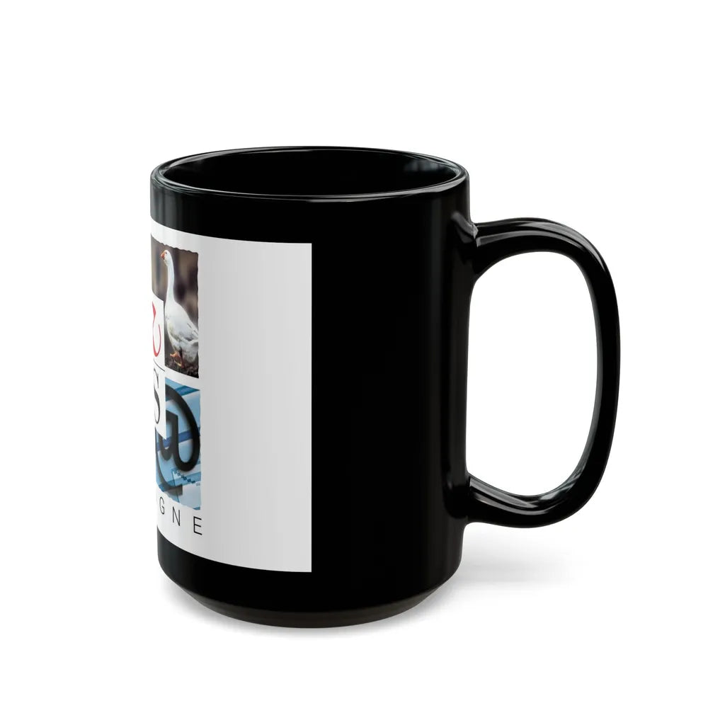 Flag of Gers France - Black Coffee Mug-Go Mug Yourself