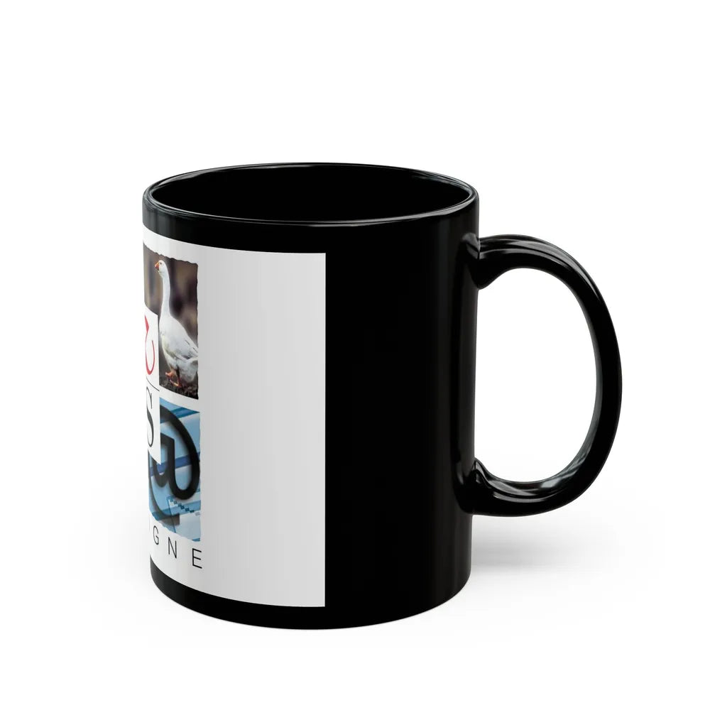 Flag of Gers France - Black Coffee Mug-Go Mug Yourself