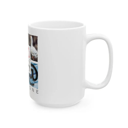 Flag of Gers France - White Coffee Mug-Go Mug Yourself