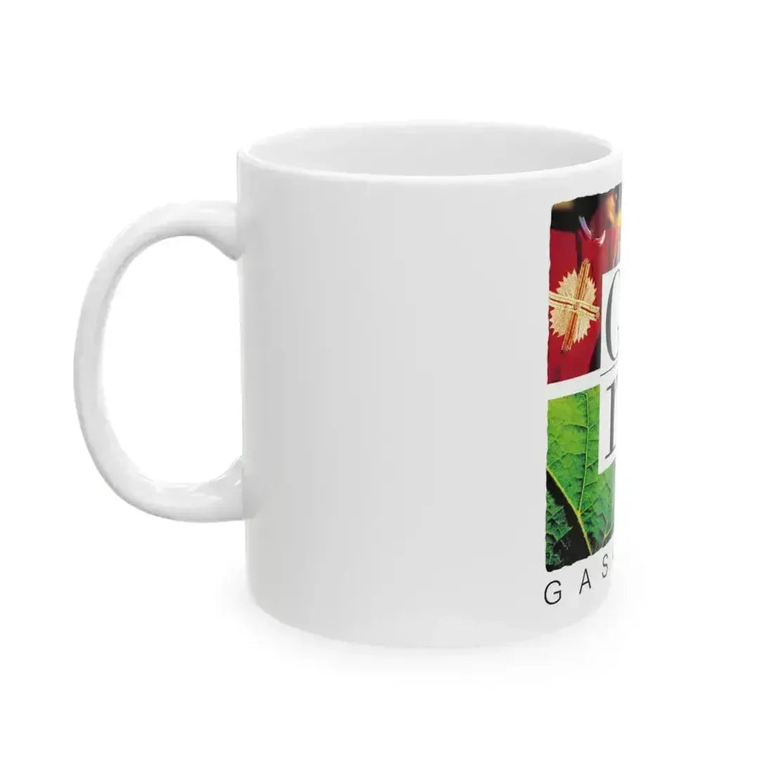 Flag of Gers France - White Coffee Mug - Go Mug Yourself