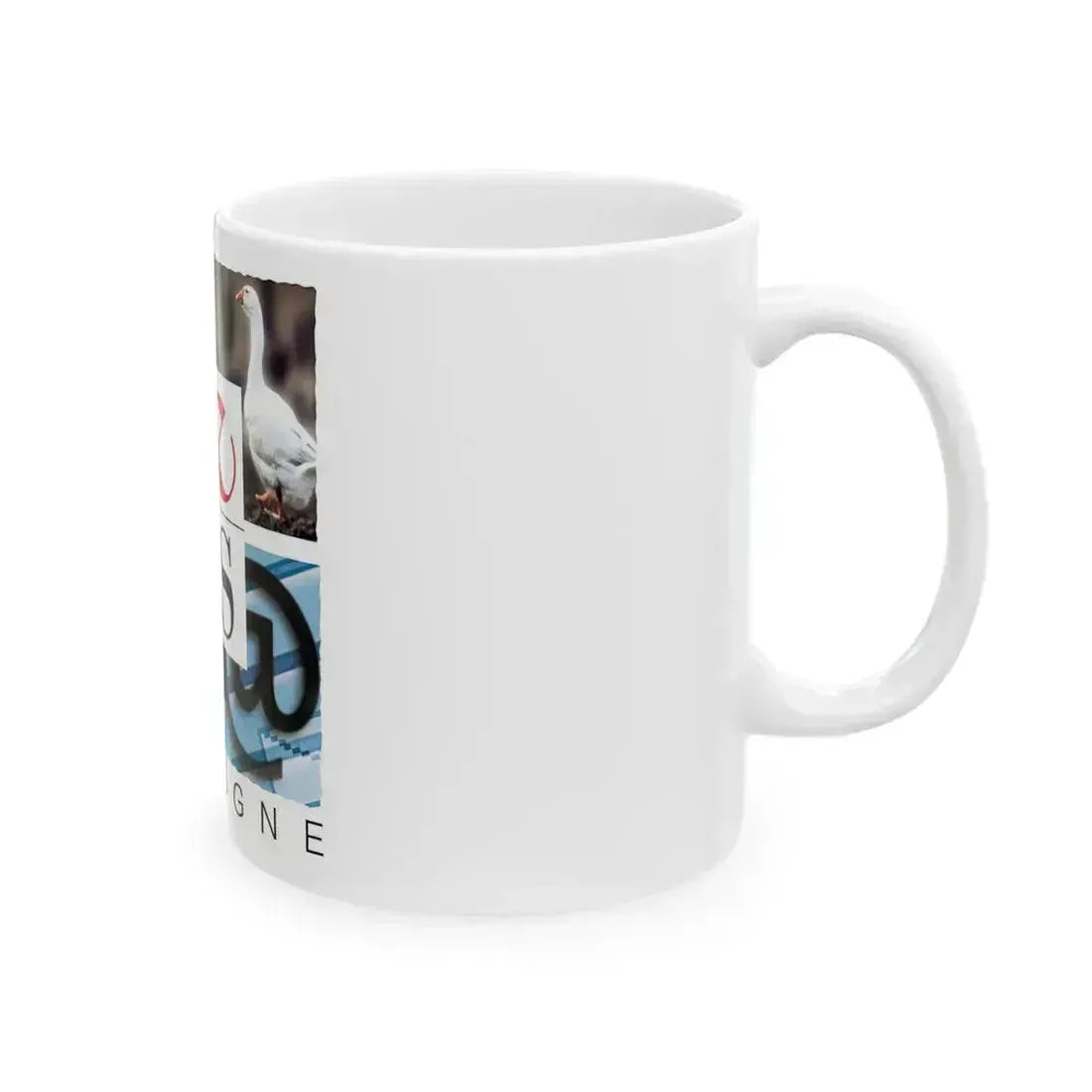 Flag of Gers France - White Coffee Mug - Go Mug Yourself