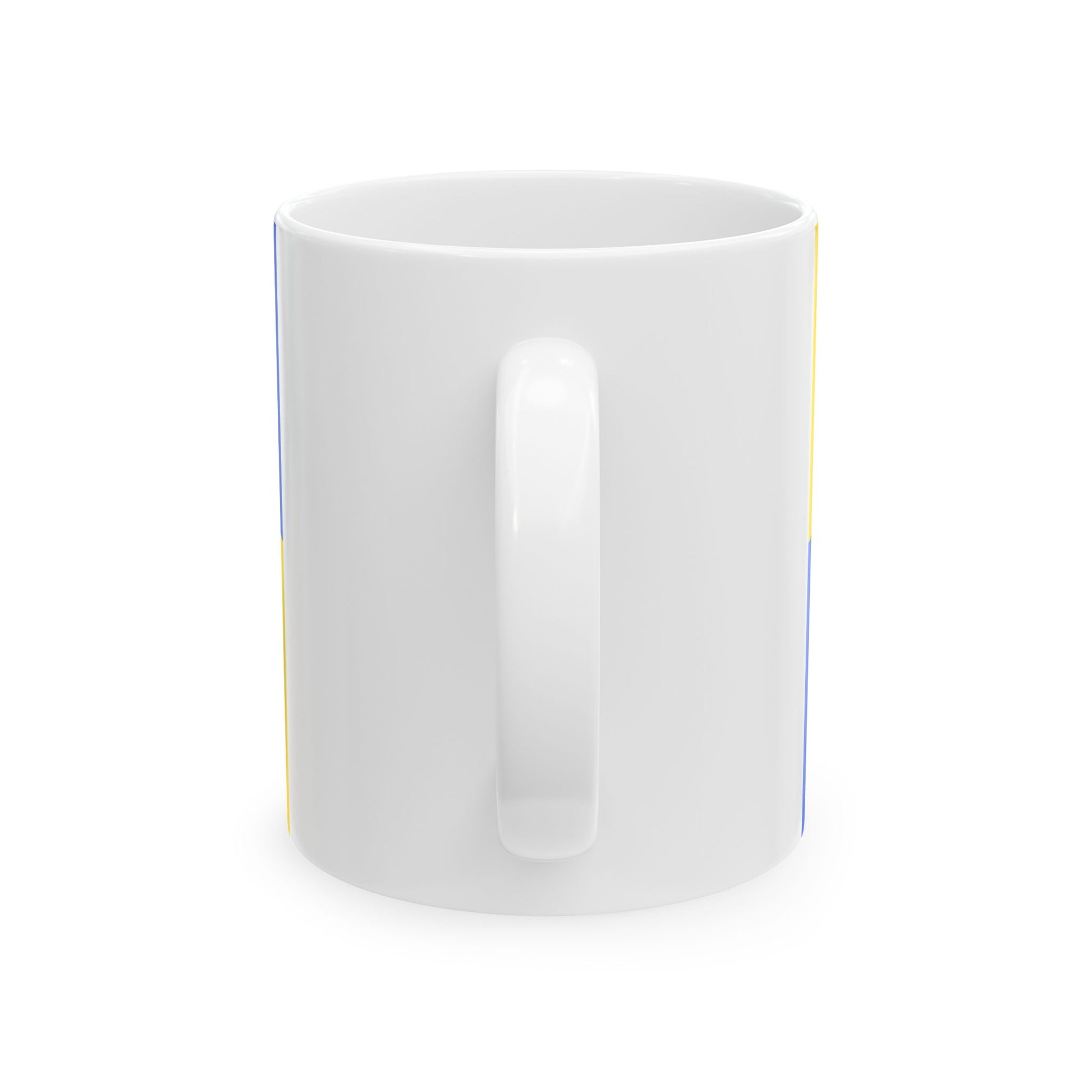 Flag of Gesves (Belgium) White Coffee Mug-Go Mug Yourself