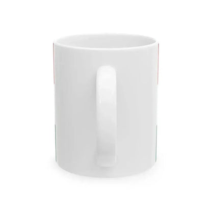 Flag of Ghana 1964-1966 (Ghana) White Coffee Mug - Go Mug Yourself
