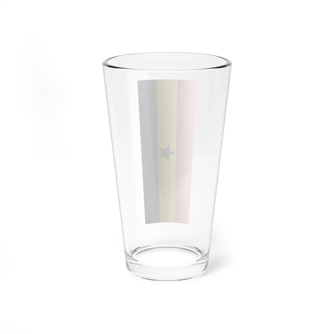 Flag of Ghana vertical (Ghana) Pint Glass 16oz - Go Mug Yourself