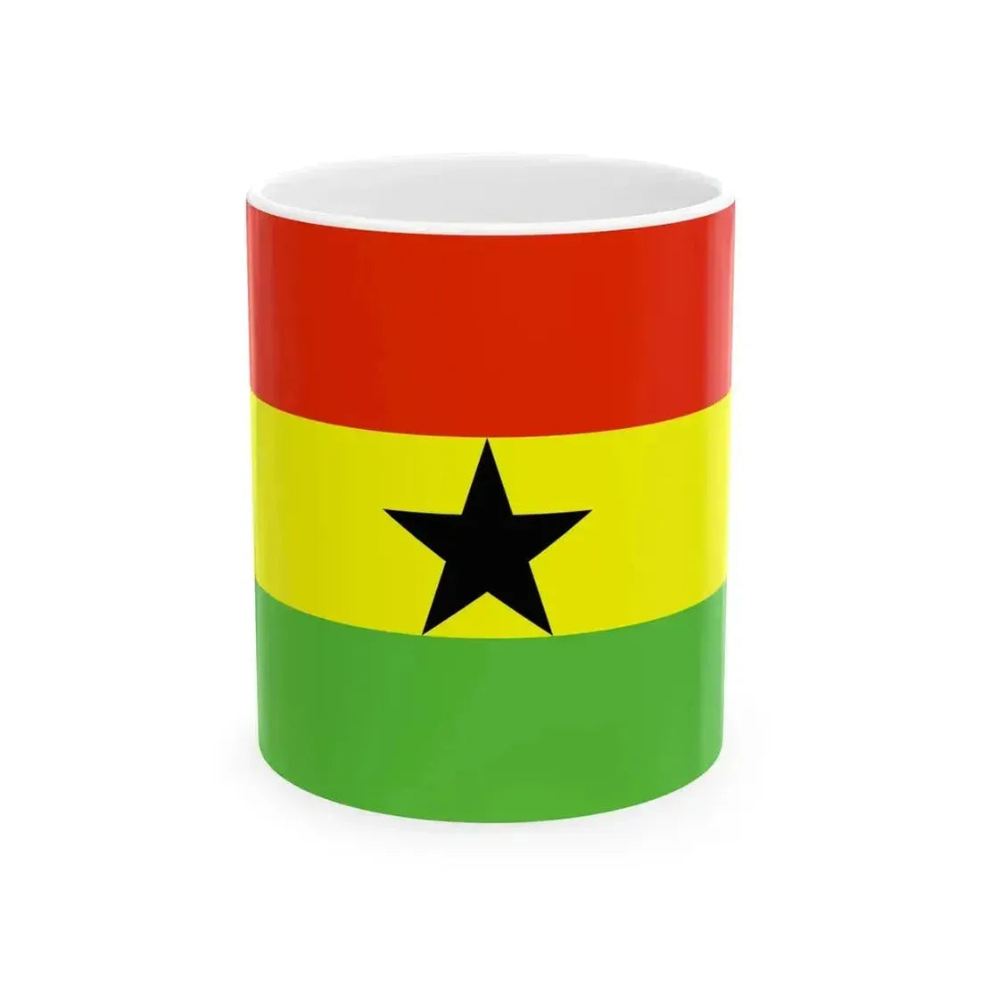 Flag of Ghana WFB 2000 (Ghana) White Coffee Mug 11oz - Go Mug Yourself
