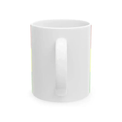 Flag of Ghana WFB 2000 (Ghana) White Coffee Mug - Go Mug Yourself