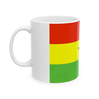 Flag of Ghana WFB 2000 (Ghana) White Coffee Mug - Go Mug Yourself