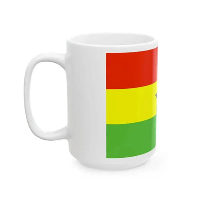 Flag of Ghana WFB 2000 (Ghana) White Coffee Mug - Go Mug Yourself