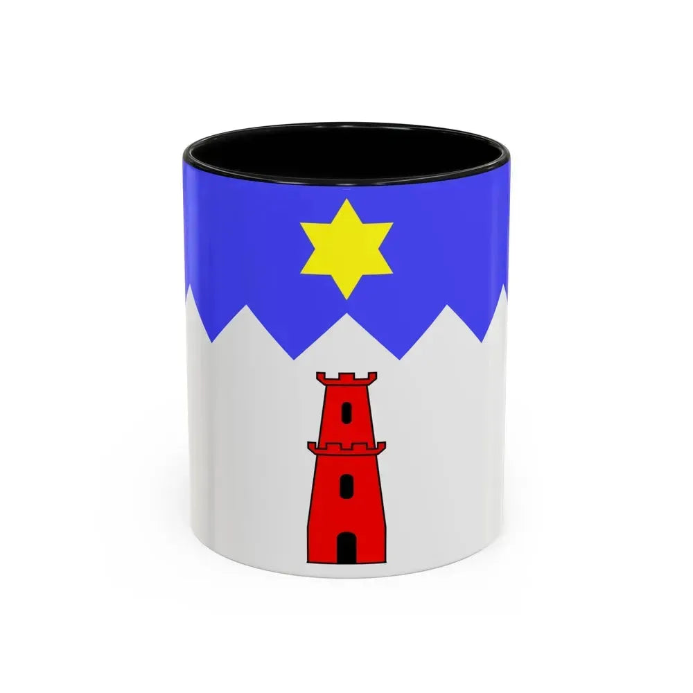 Flag of Gharb Malta - Accent Coffee Mug 11oz Black - Go Mug Yourself