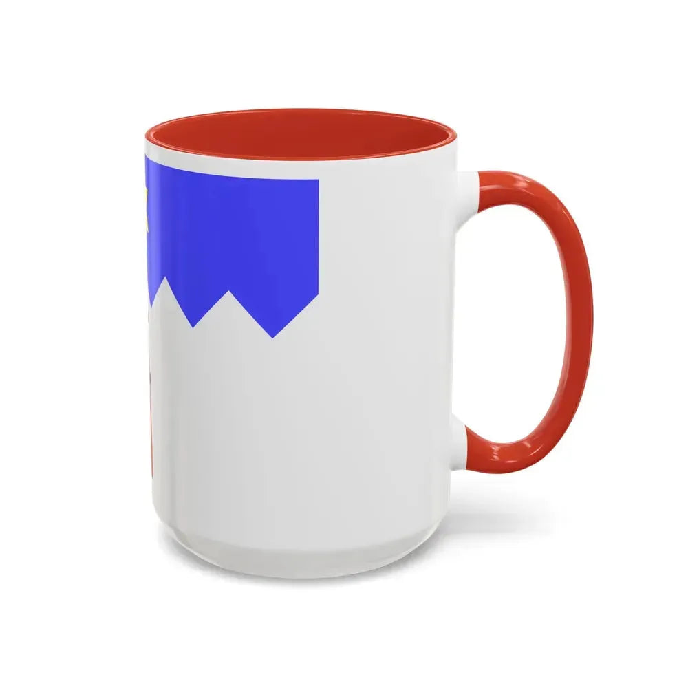 Flag of Gharb Malta - Accent Coffee Mug - Go Mug Yourself
