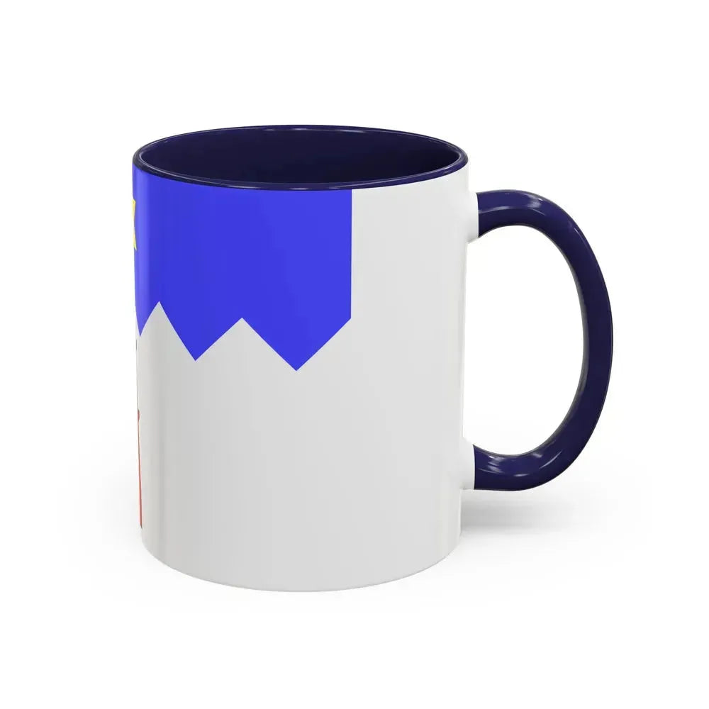 Flag of Gharb Malta - Accent Coffee Mug - Go Mug Yourself