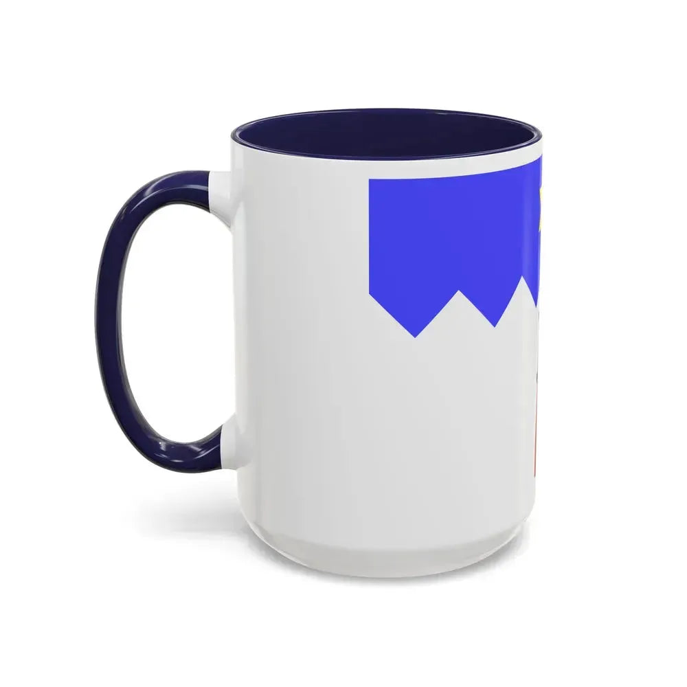 Flag of Gharb Malta - Accent Coffee Mug - Go Mug Yourself