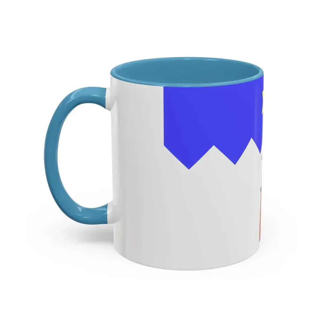 Flag of Gharb Malta - Accent Coffee Mug - Go Mug Yourself