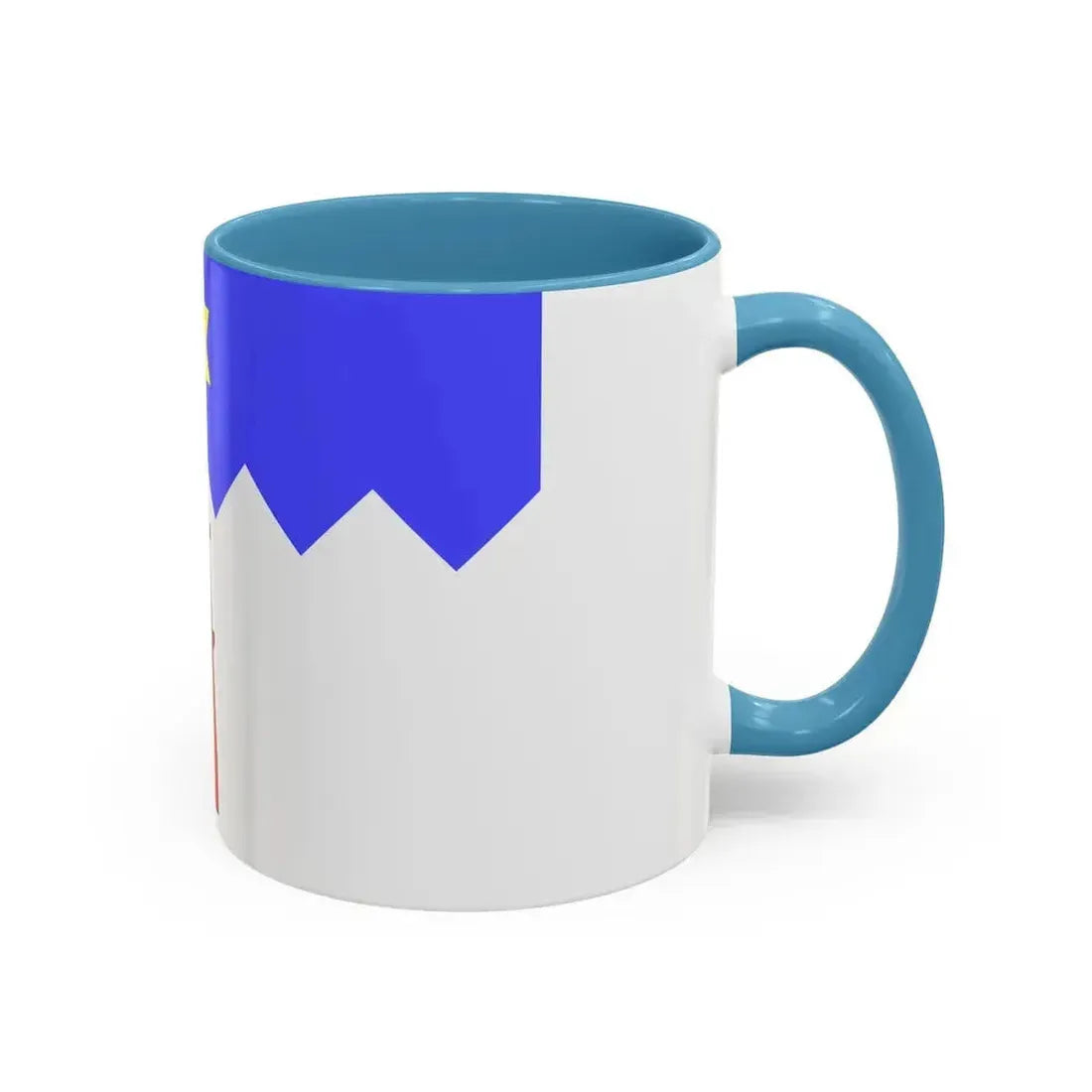 Flag of Gharb Malta - Accent Coffee Mug - Go Mug Yourself