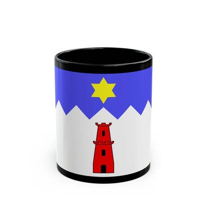 Flag of Gharb Malta - Black Coffee Mug-11oz-Go Mug Yourself