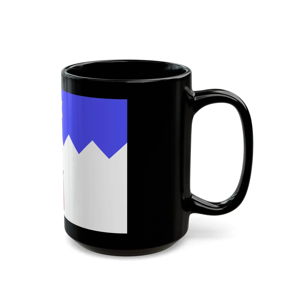 Flag of Gharb Malta - Black Coffee Mug-Go Mug Yourself