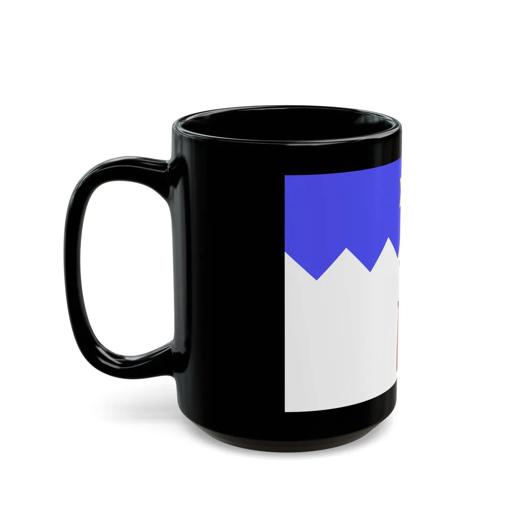 Flag of Gharb Malta - Black Coffee Mug-Go Mug Yourself