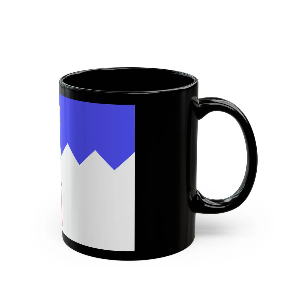 Flag of Gharb Malta - Black Coffee Mug-Go Mug Yourself