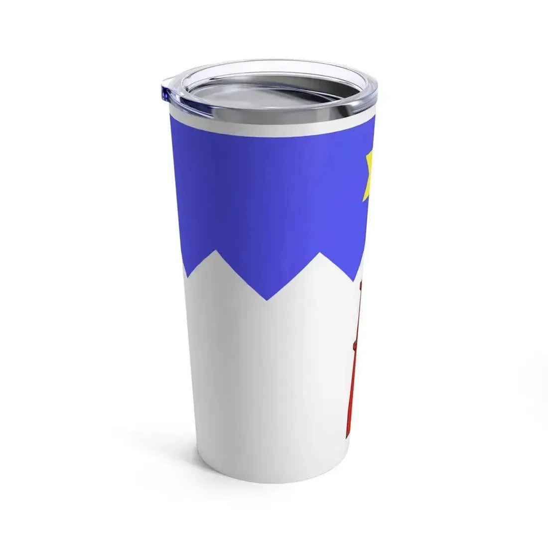 Flag of Gharb Malta - Tumbler 20oz - Go Mug Yourself