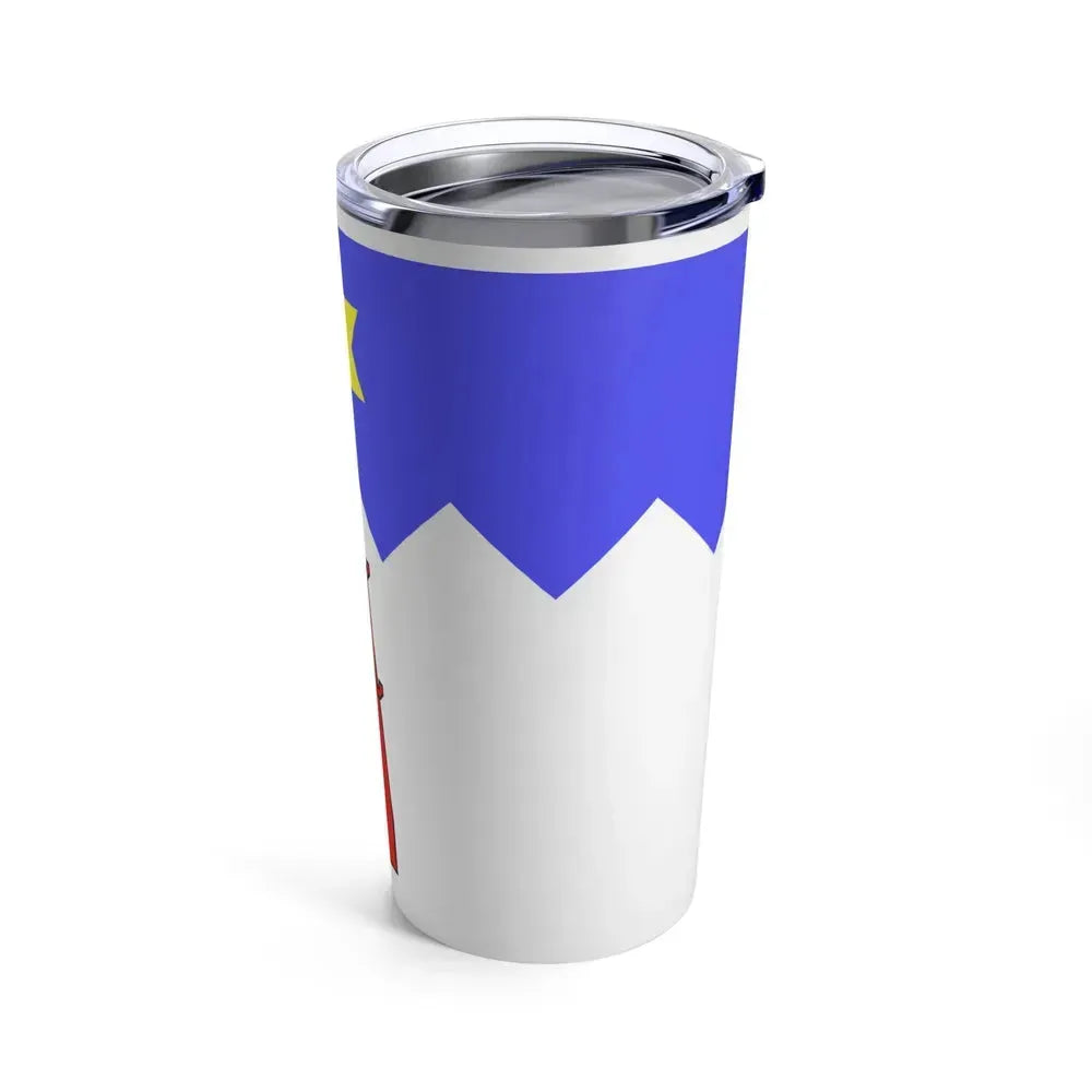 Flag of Gharb Malta - Tumbler 20oz - Go Mug Yourself
