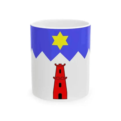 Flag of Gharb (Malta) White Coffee Mug 11oz - Go Mug Yourself