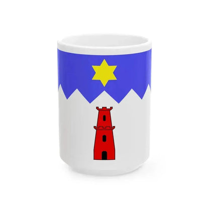 Flag of Gharb Malta - White Coffee Mug - Go Mug Yourself